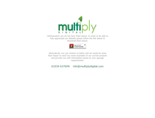 Tablet Screenshot of multiplydigital.com